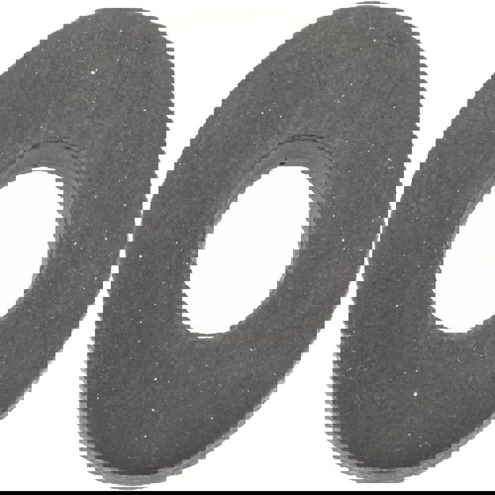 M6 Screw Standard Flat Washer: Steel, Black Phosphate Finish